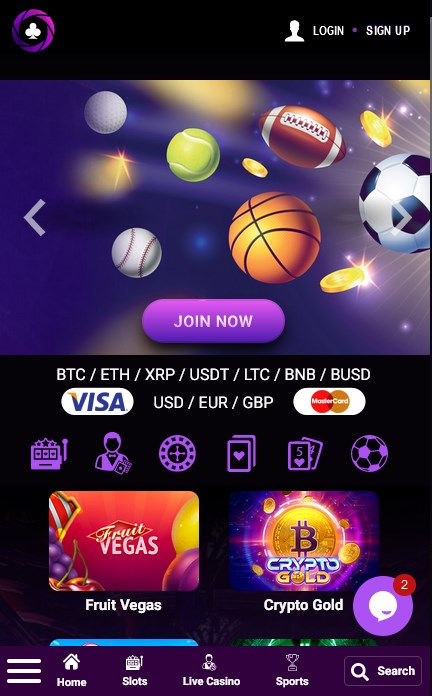 Casinobit sur mobile